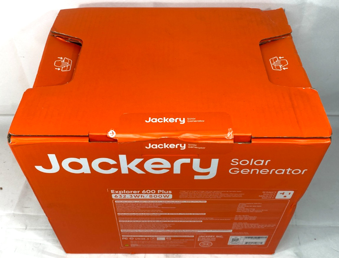 Jackery Power Station Explorer 600 Plus Portable Solar Power Station – NEW