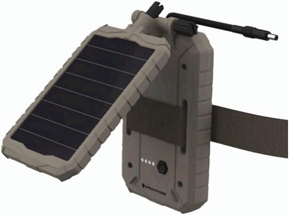 Durable Sol-Pak 3X Solar Battery Pack | 12V Solar Power Panel, 3000 MAH