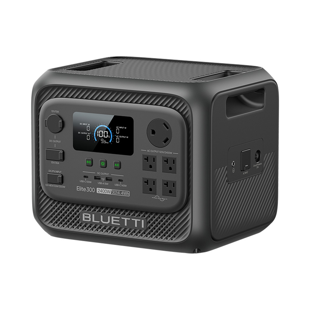 BLUETTI Elite 300 3014Wh Portable Power Station Generator+560W Car Charger