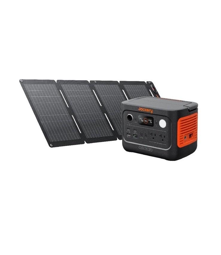 Jackery Explorer 300 v2 Portable Power Station with 40W Air Solar Panel