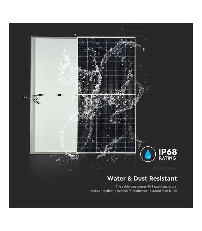 V-Tac 16.8 kW Solar Photovoltaic Panels 36V 545W 144 Cells IP68
