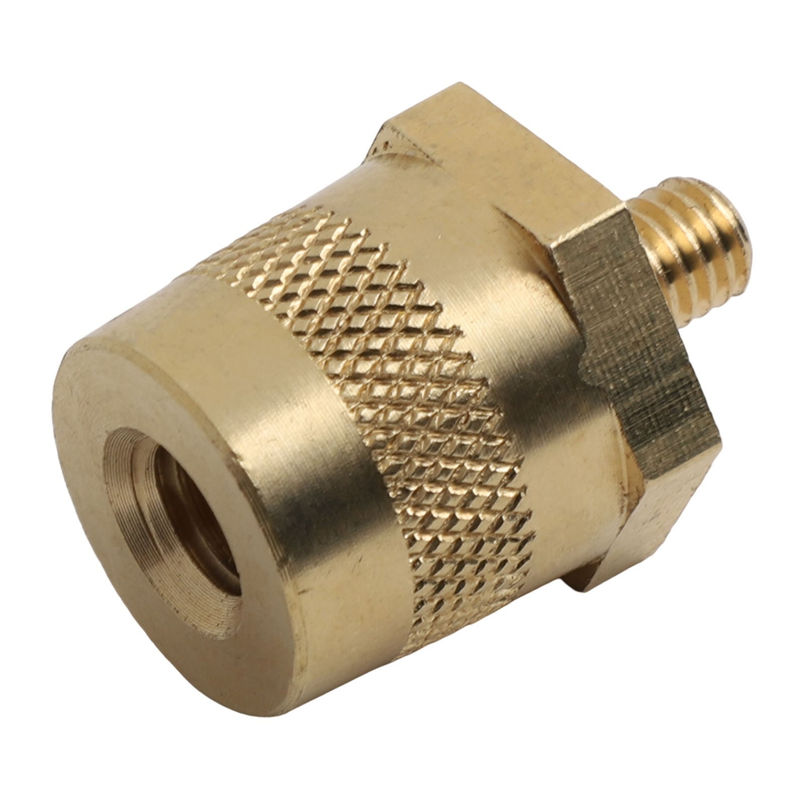 Brass Battery Poles Adapter Set Compatible with Car Batteries M6 Thread