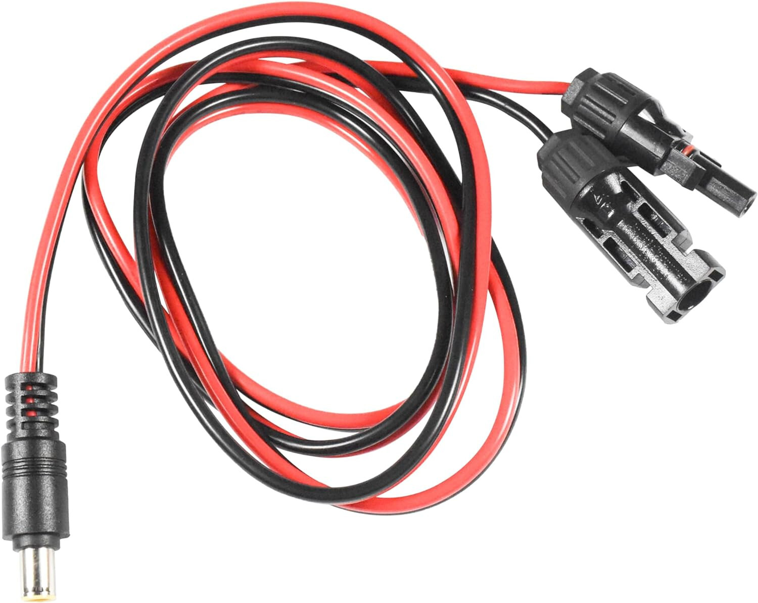 HQRP Solar Charging Cable to DC7909 Plug, Solar Connector to DC8mm Adapter Cable