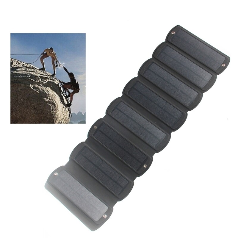 16W 5V Outdoor Polysilicon DIY Foldable Solar Cells Panel for Power