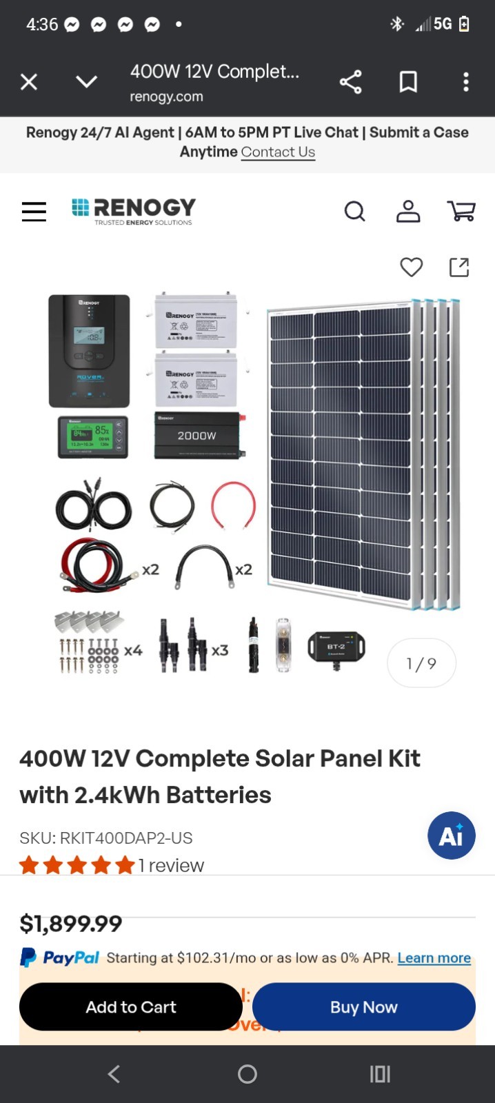 renogy Off Grid Solar