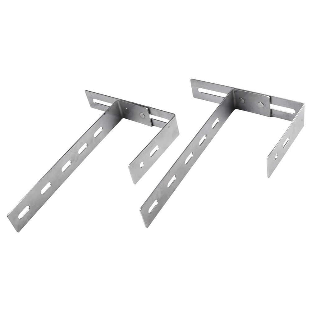 For Balcony Adjustable Solar Panel Holder Hooks Stainless Steel Mounting Kit