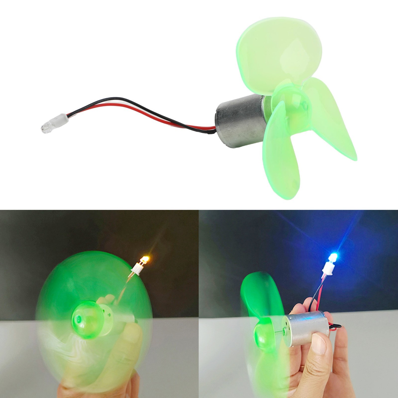 Discover Renewable Energy with This Compact DIY Mini Wind Power Generator Set