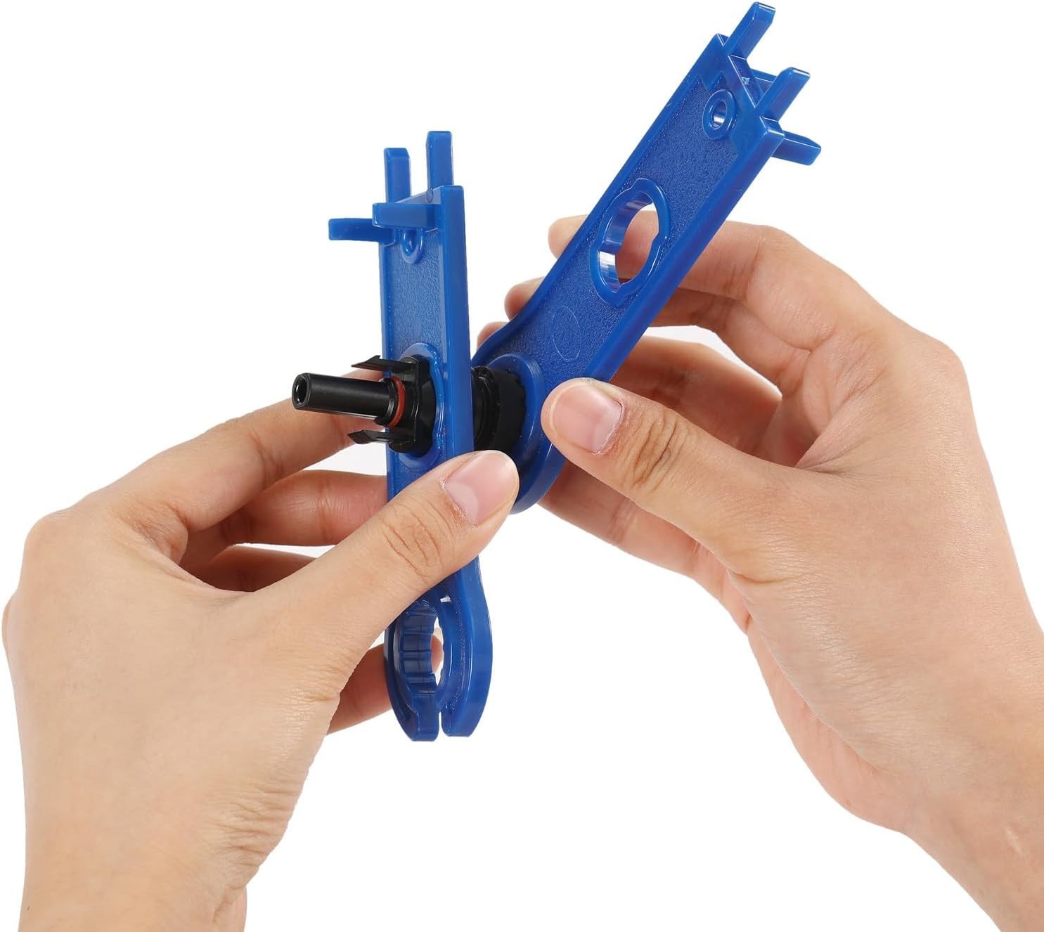 Ergonomic 51 PCS Solar Crimper Tool Kit – Includes 12 Connectors & Spanners