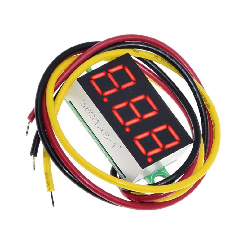 Small Size Voltages Gauges 0.36 Inch Low Power Consumption Voltages Indicator