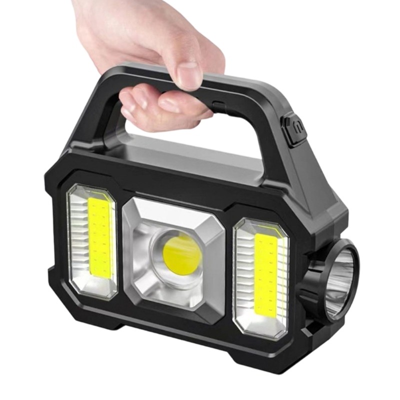 Waterproof Solar LED Spotlights With Phone Charging Function For Emergency Use