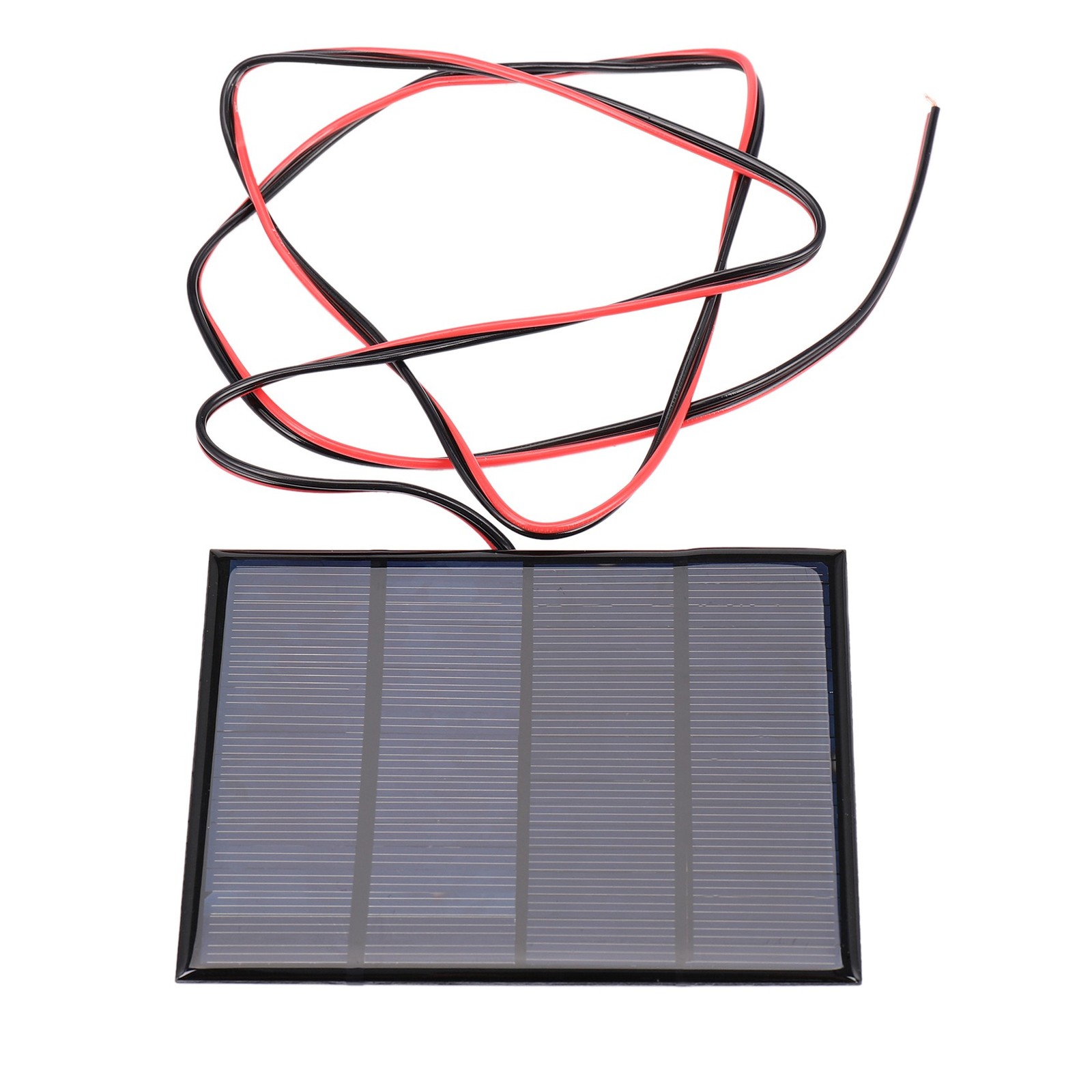 1X(1.5W 12V Solar Panel Small Cell Module With 1M Wire V5X4)5827