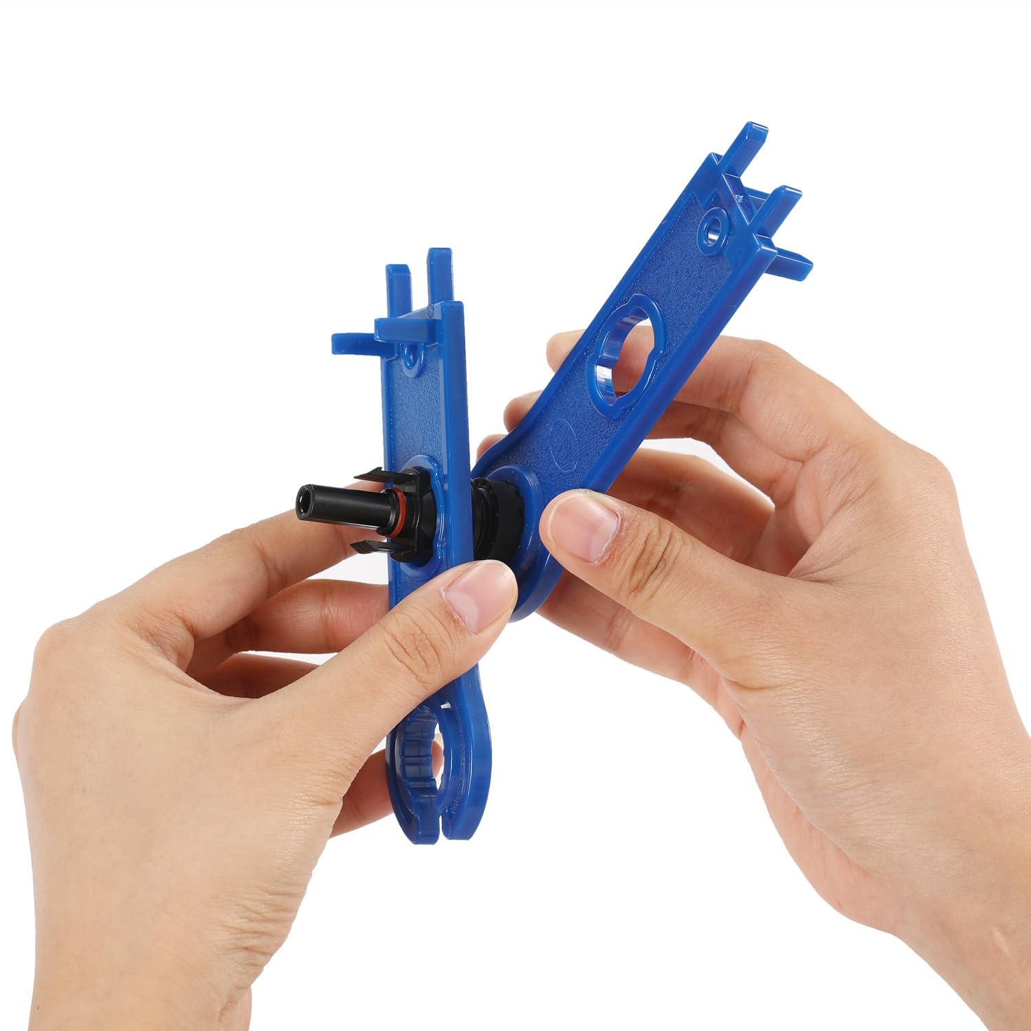 Solar Crimper Tool Kit 51 PCS Tools – a Crimper, 12 Pairs Black