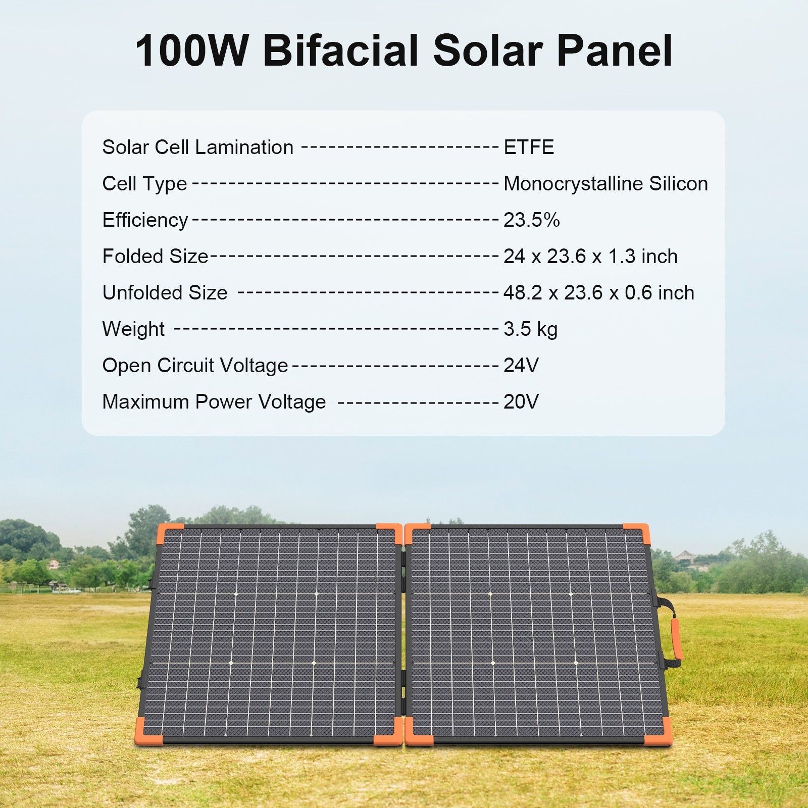 Flexible Solar Panel 100W 200W 400W for Ecoflow Bluetti Power Station Charging