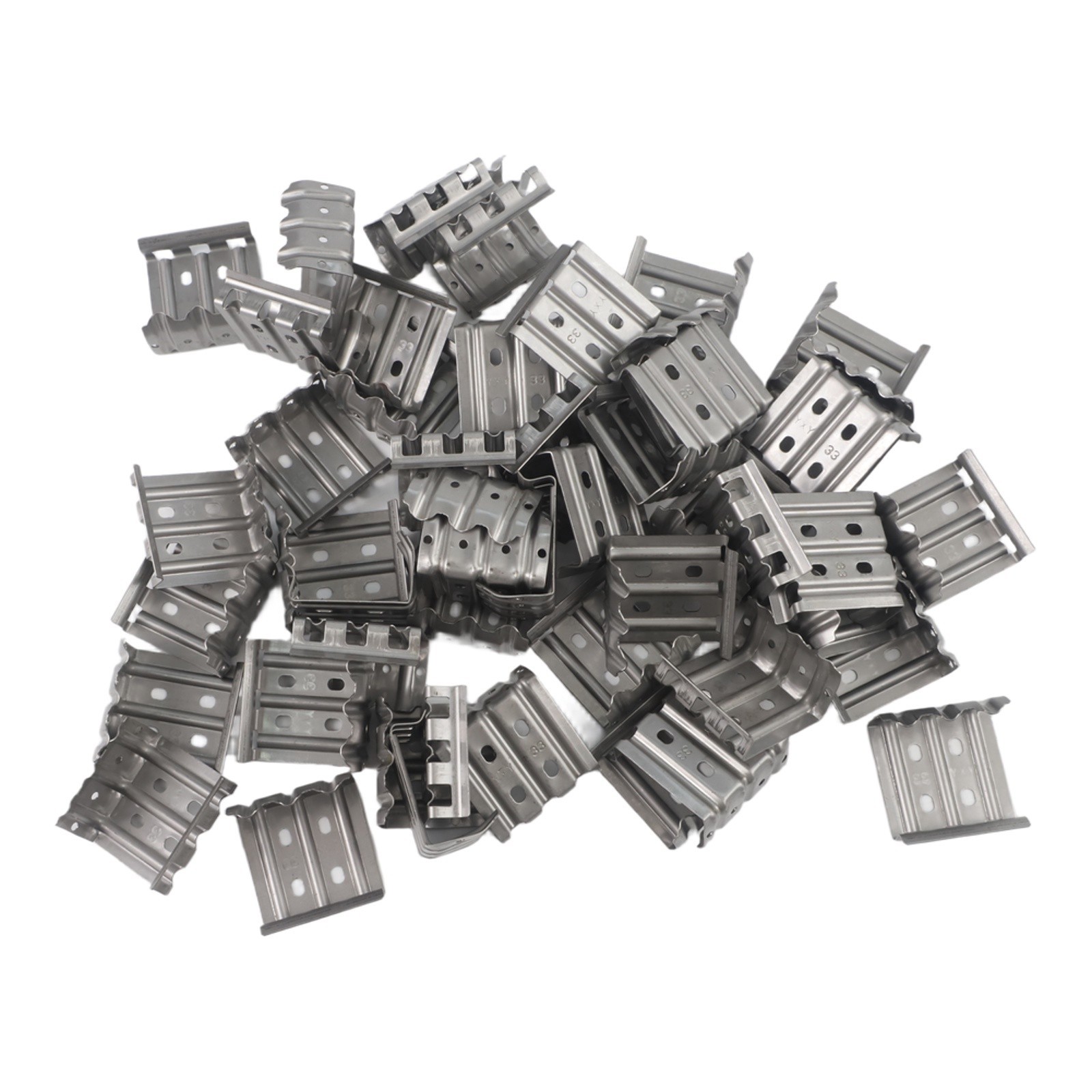 50pcs 304 Stainless Steel Water Guide Clips for Solar Panels Efficient Drainage