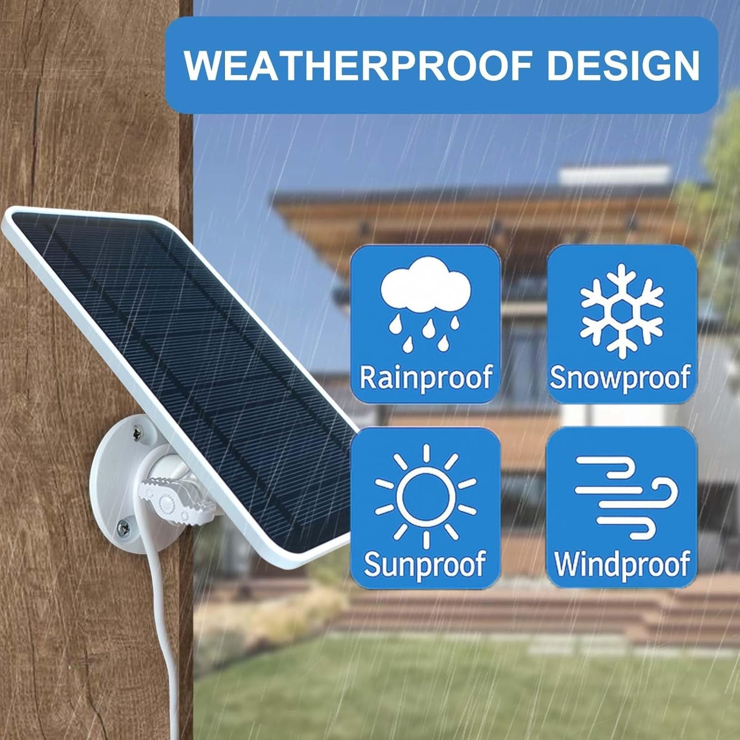 Solar Panel for Arlo Essential 2K/2K XL All 1st/2nd/3rd Gen and Essential/XL …