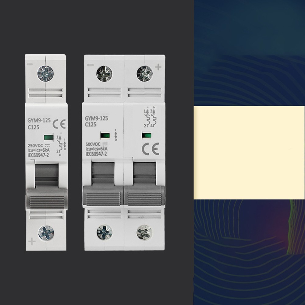Reliable 1P Circuit Breaker with Multiple Current Options for Safety Use