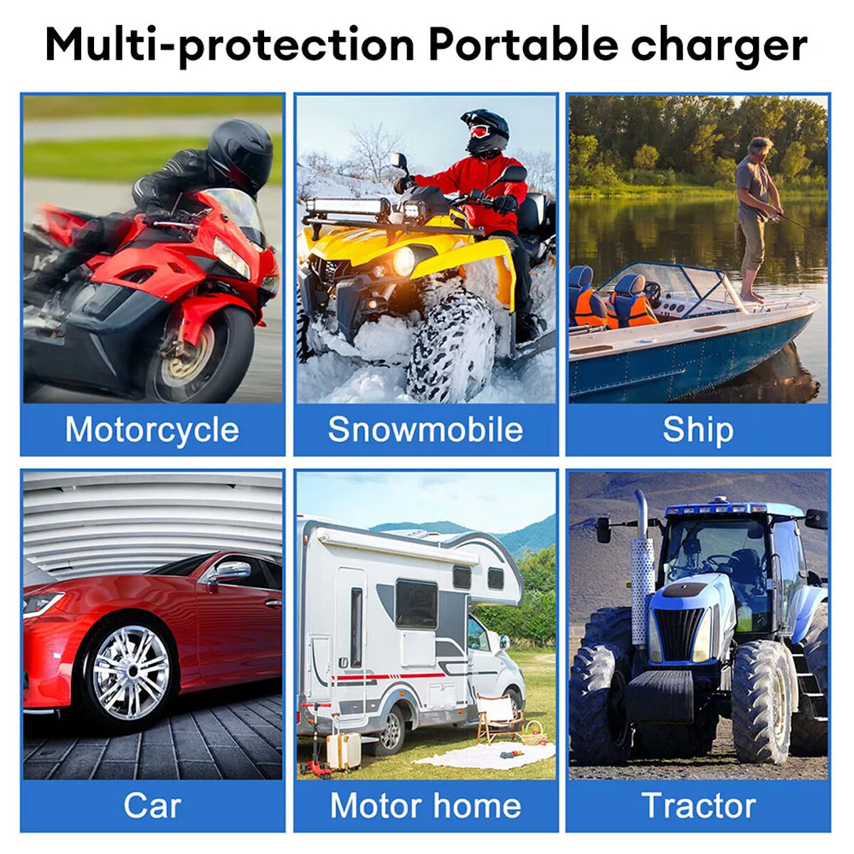 30W 12V Solar Panel Charger Kit with USB for Car Boat RV Battery Maintenance Lot