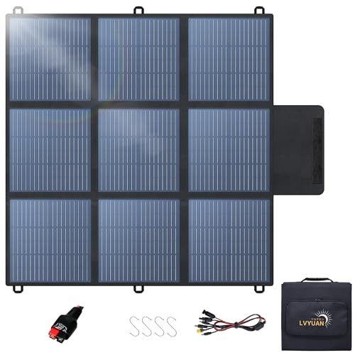 20V Foldable Pillow-Sized Solar Panel IP65 200W Portable Solar Panel