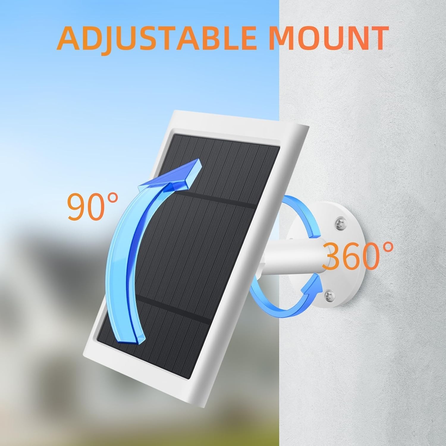 Ring Solar Panel Charger 2 Pack – 4W Fast Charge
