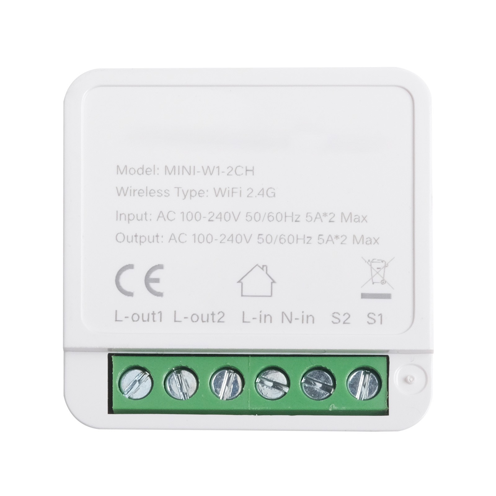 Smart Home WiFi Light Switch Voice Control Compatible Easy Installation