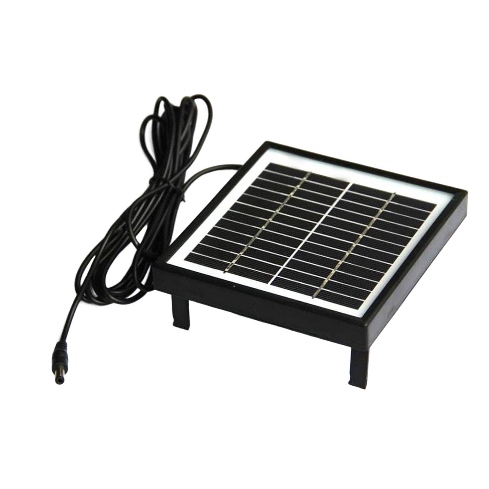 Solar Panel Compact DIY Parts with Wired DC Connector Mini Solar Panel Solar