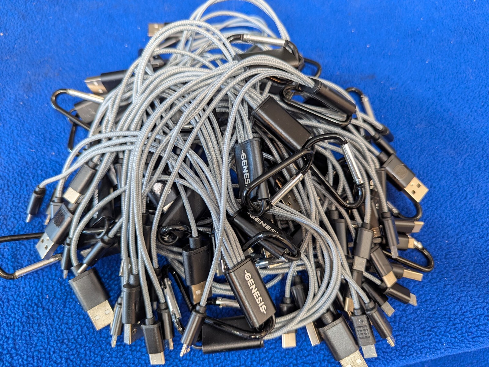 25x Multi Charging Cable 3 in 1 Cable USB Micro USB C IP Port iPhone16/15