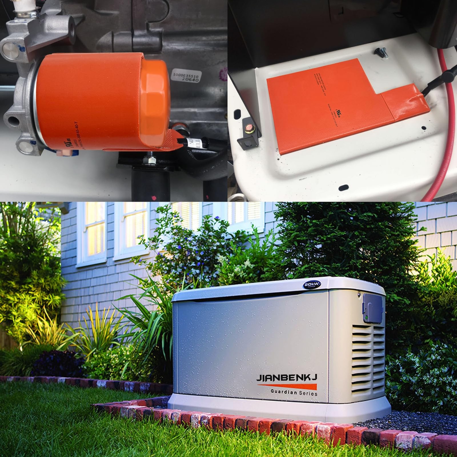 Battery Heater Pad for Generac 7101,Battery Warmer Pad Outdoor Cold Weather K…