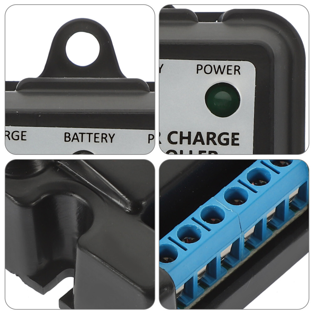 6V 12V 10A Auto Solar Panel Charge Controller Battery Charger Regulator Black