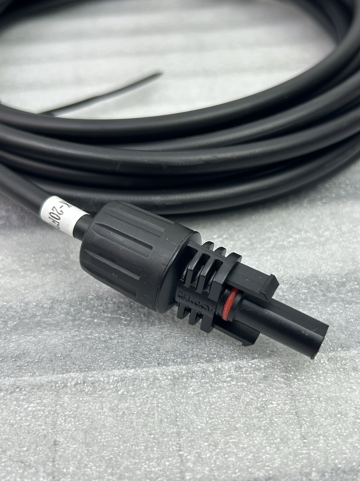 20FT Solar Panel Extension Wire with Female & Male Connectors 10AWG (1 Pair).