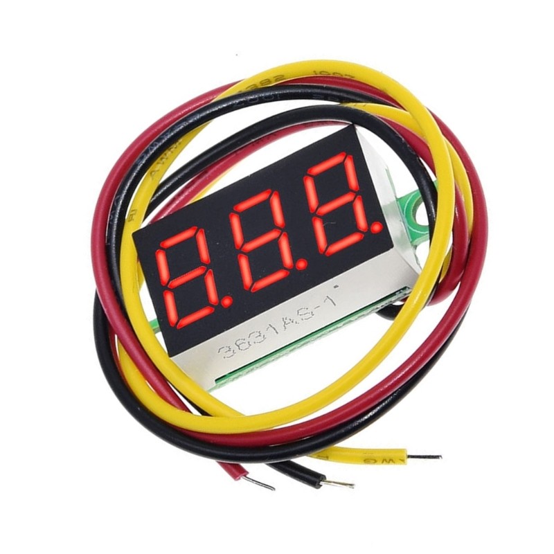Small Size Voltages Gauges 0.36 Inch Low Power Consumption Voltages Indicator