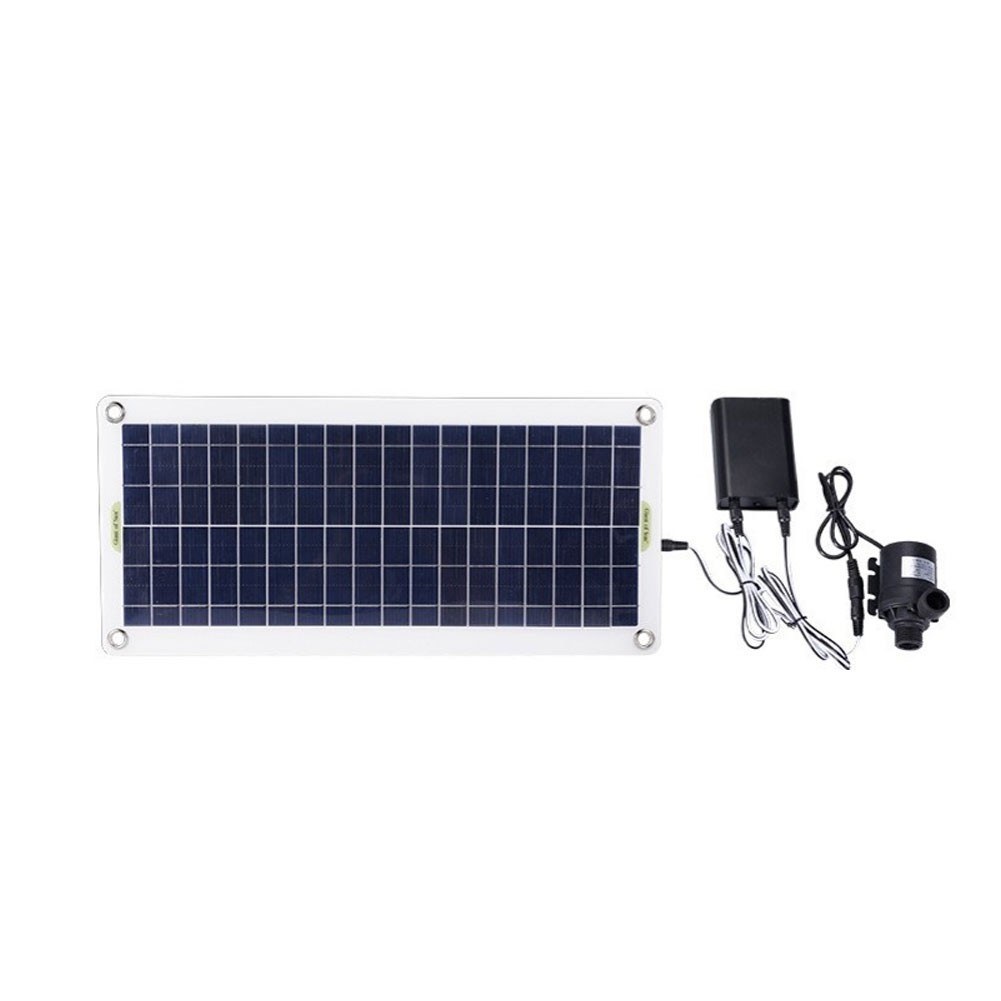 50W 12V Solar Water Pump System with 20V Open Circuit Voltage for Garden