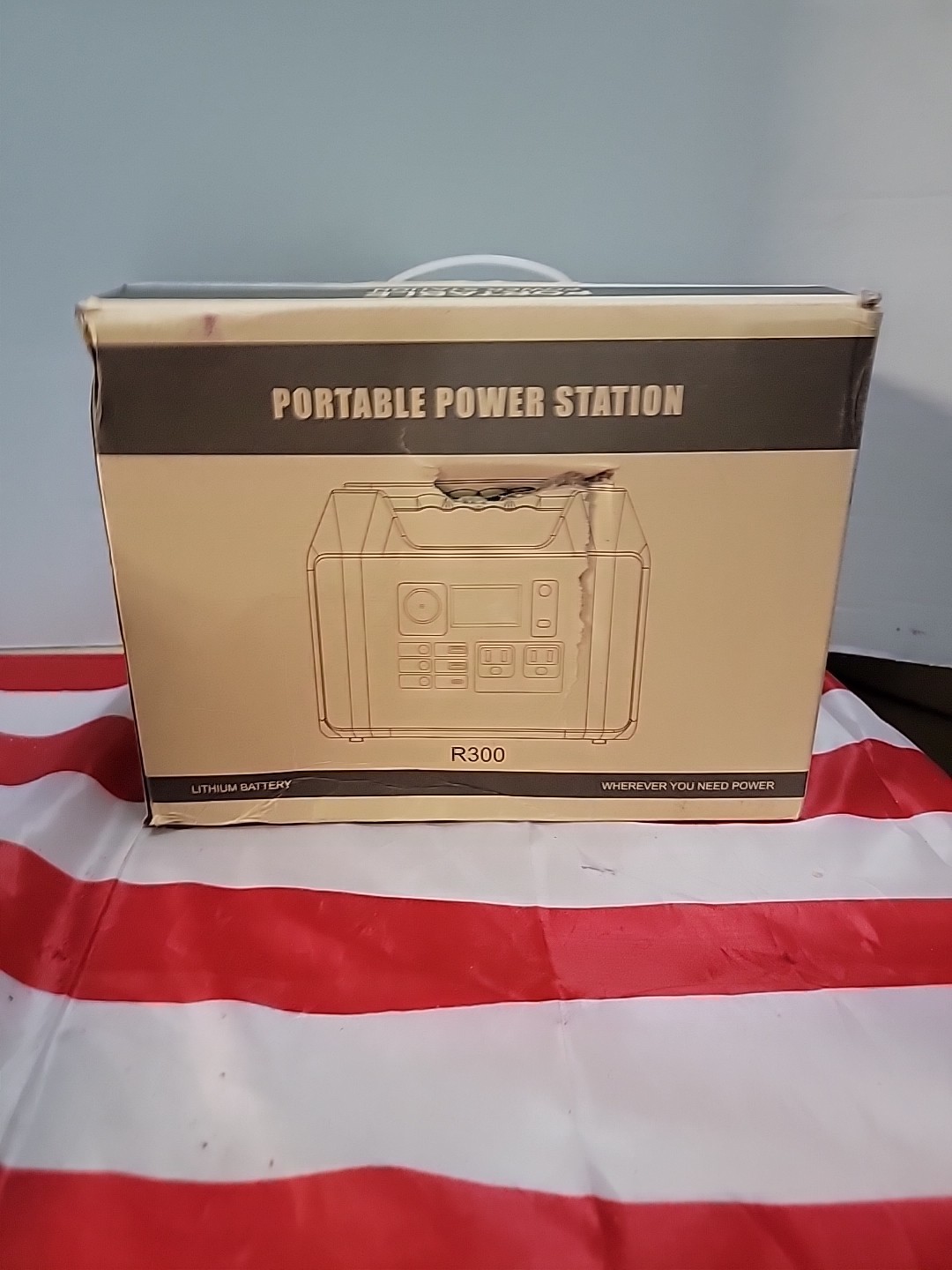 EnginStar Solar Generator, 300W Portable Power Station, 296Wh Lithium Battery…