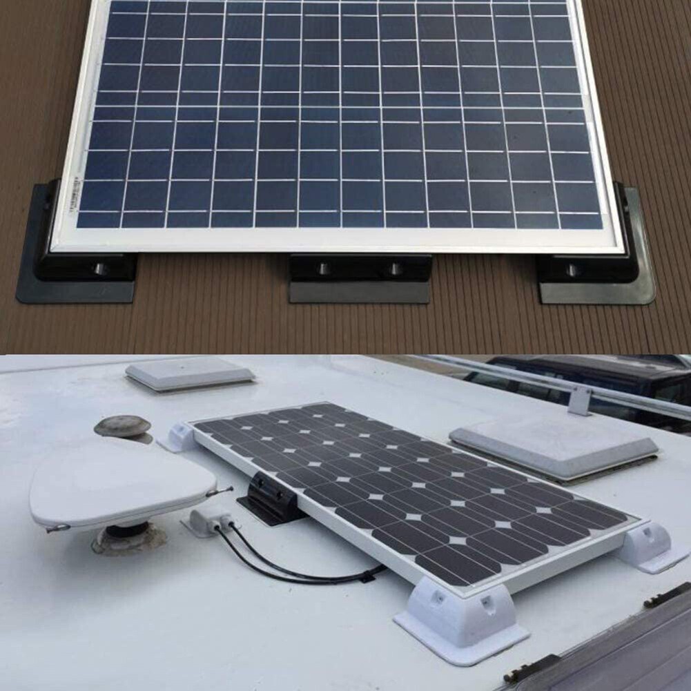 Quick Installation Solar Roof Panel Mounting Brackets for Caravan RV Boat