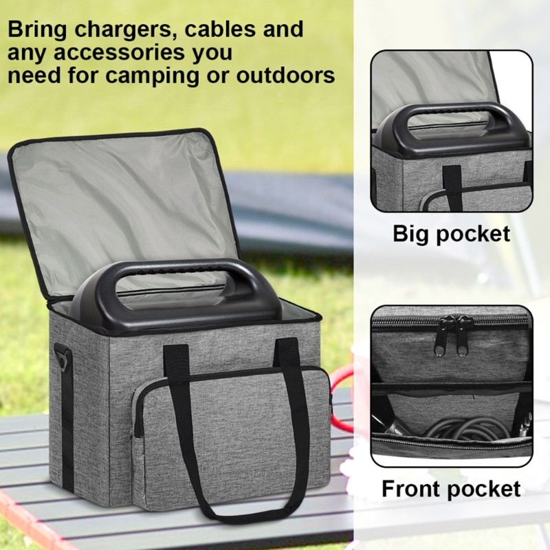 Portable Solar Generator Storage Bag Protective Case For Outdoor Power Station