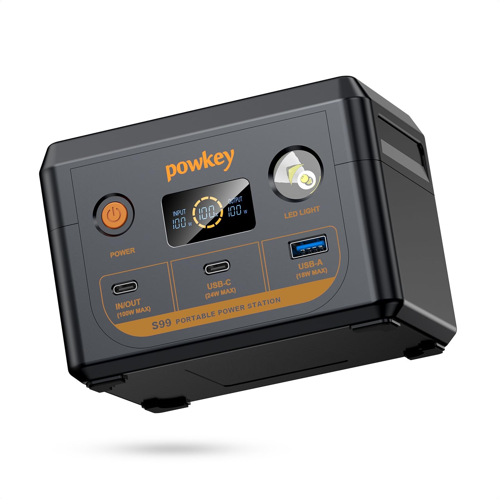 Laptop Power Station 100W Portable Charger PD 3.0 Fast Charging 96Wh LiFePO4 …