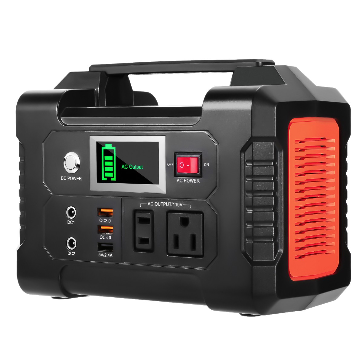 Flashfish 200W Portable Power Station Generator w/ Foldable 60W/18V Solar Panel