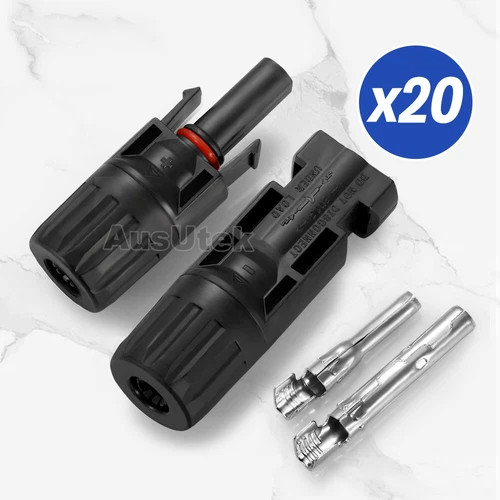 5~20PCS Connectors For IP67 MC4 Solar Panel 30A Line Plug Socket Male & Female M