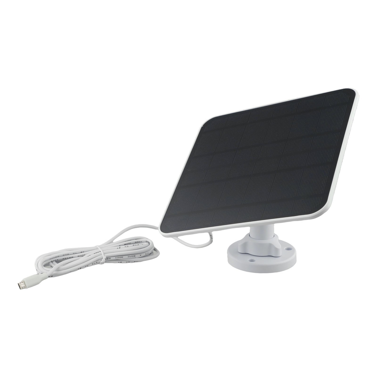 Monocrystalline Silicon Solar Panel for Ring Video Doorbell 5V 1A Output