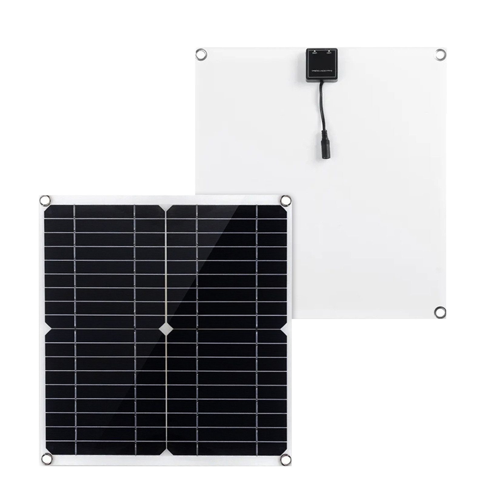 600W Dual Solar Panel Kit – 2 x 300W Portable PV Panels for RV Camping