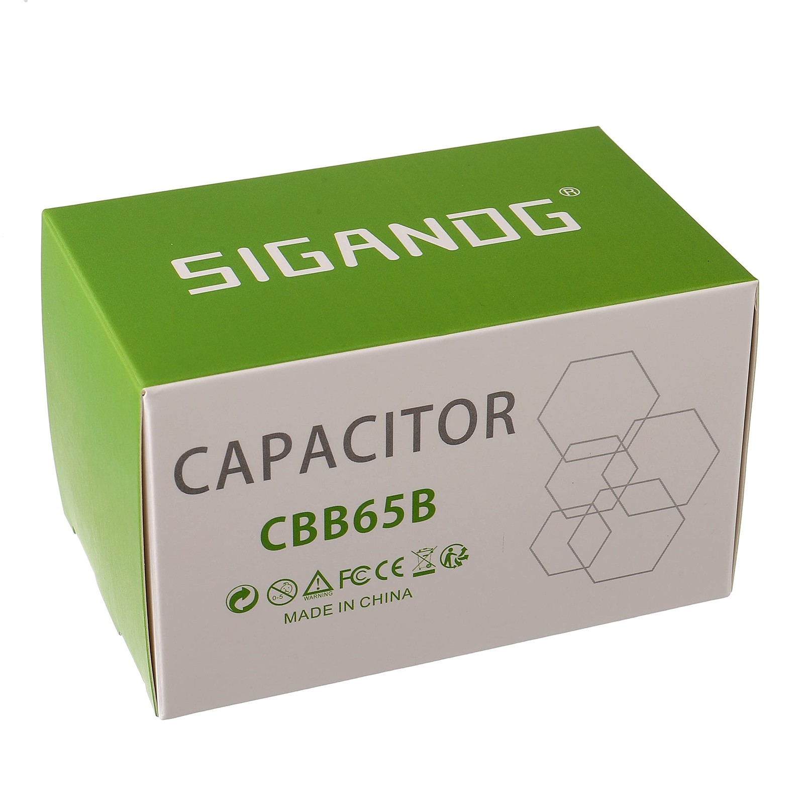 40/5 uF 40+5 MFD 370V or 440V CBB65 Dual Run Start Round Capacitor 40 5 uF MF…