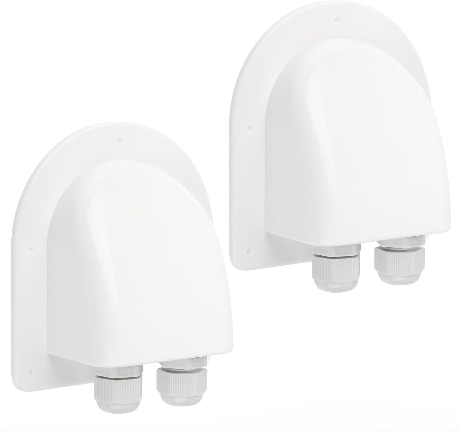 Waterproof ABS Solar Dual Cable Introduction Gland Box, Suitable for Double Cabl