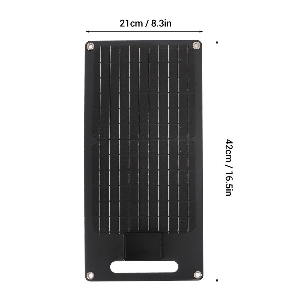 Portable 40 Watt Lightweight Solar Panel Single For Crystal for Greenhouse Use