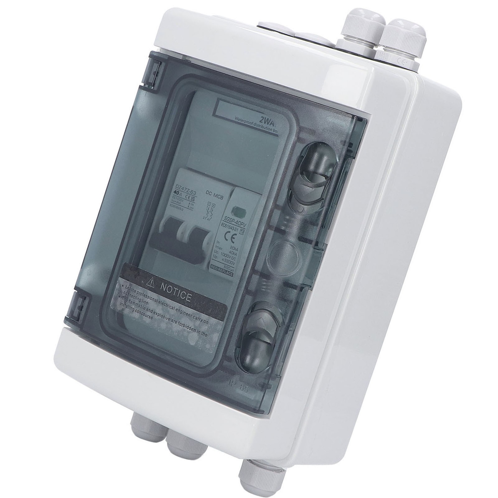 PV Combiner Box IP65 Waterproof Protection Photovoltaic Solar