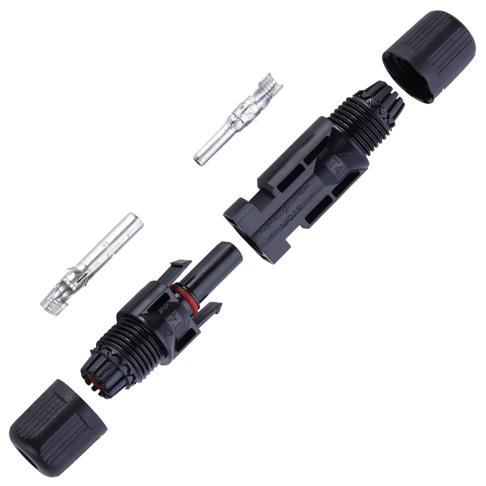 Waterproof Male Female M/F Wire Cable Connector Set Solar Panel Lot