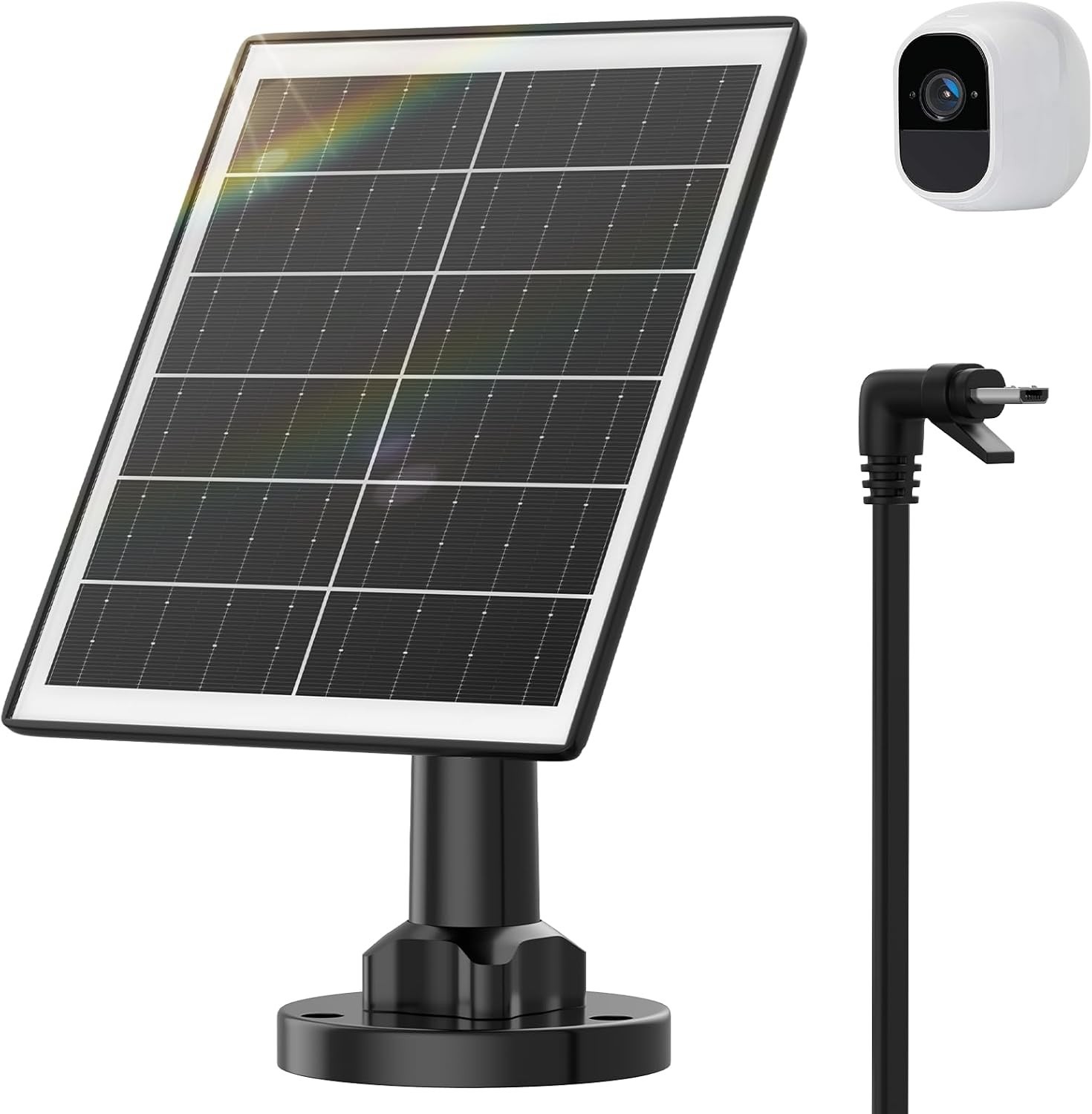 Arlo Pro & Pro 2 Solar Panel, Waterproof, Adjustable Angle