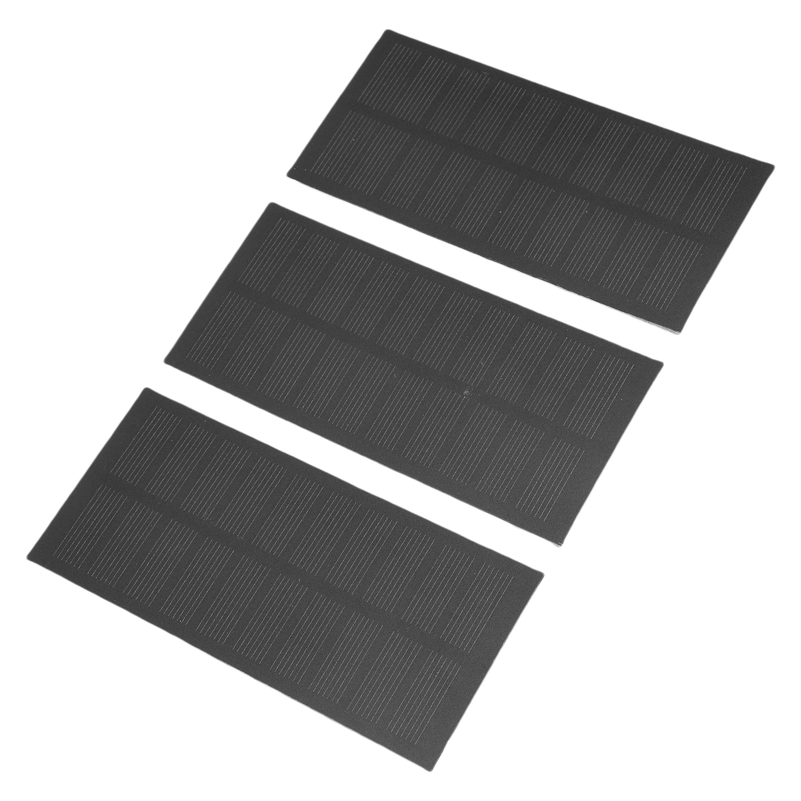 3Pcs Mini Solar Panel Charger 1.3W Monocrystalline PET For Battery Mobile P RCNR