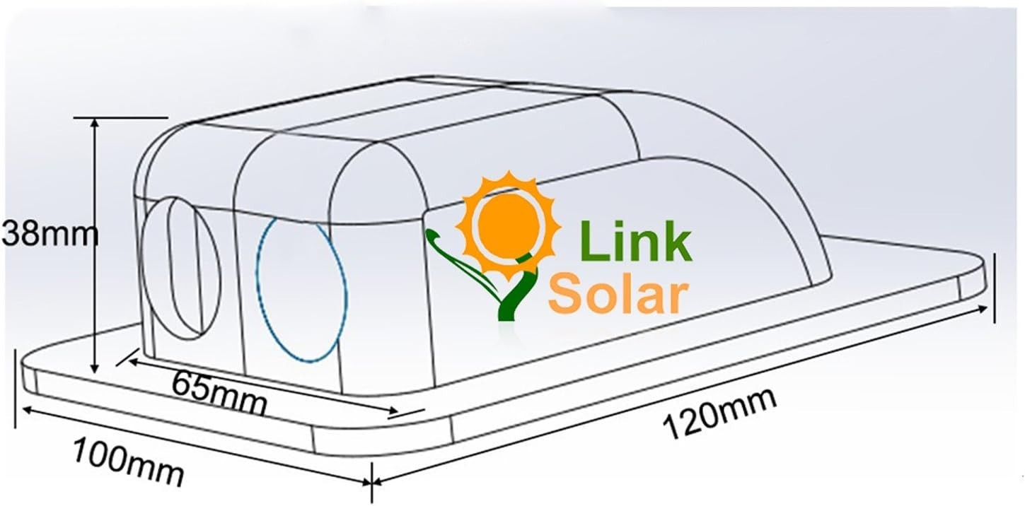 Double Waterproof Cable Entry Gland for Solar Projects – 2mm² to 6mm² Compatible