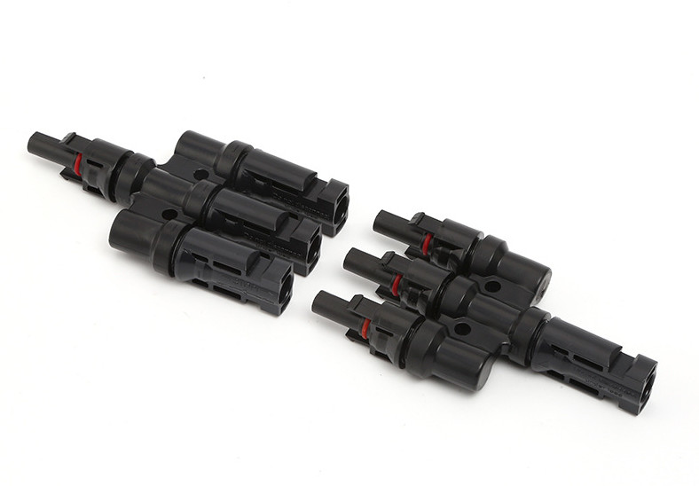MC-4 Connector 3T Branch Solar PV Multi Parallel Branch for Solar System KIT DIY