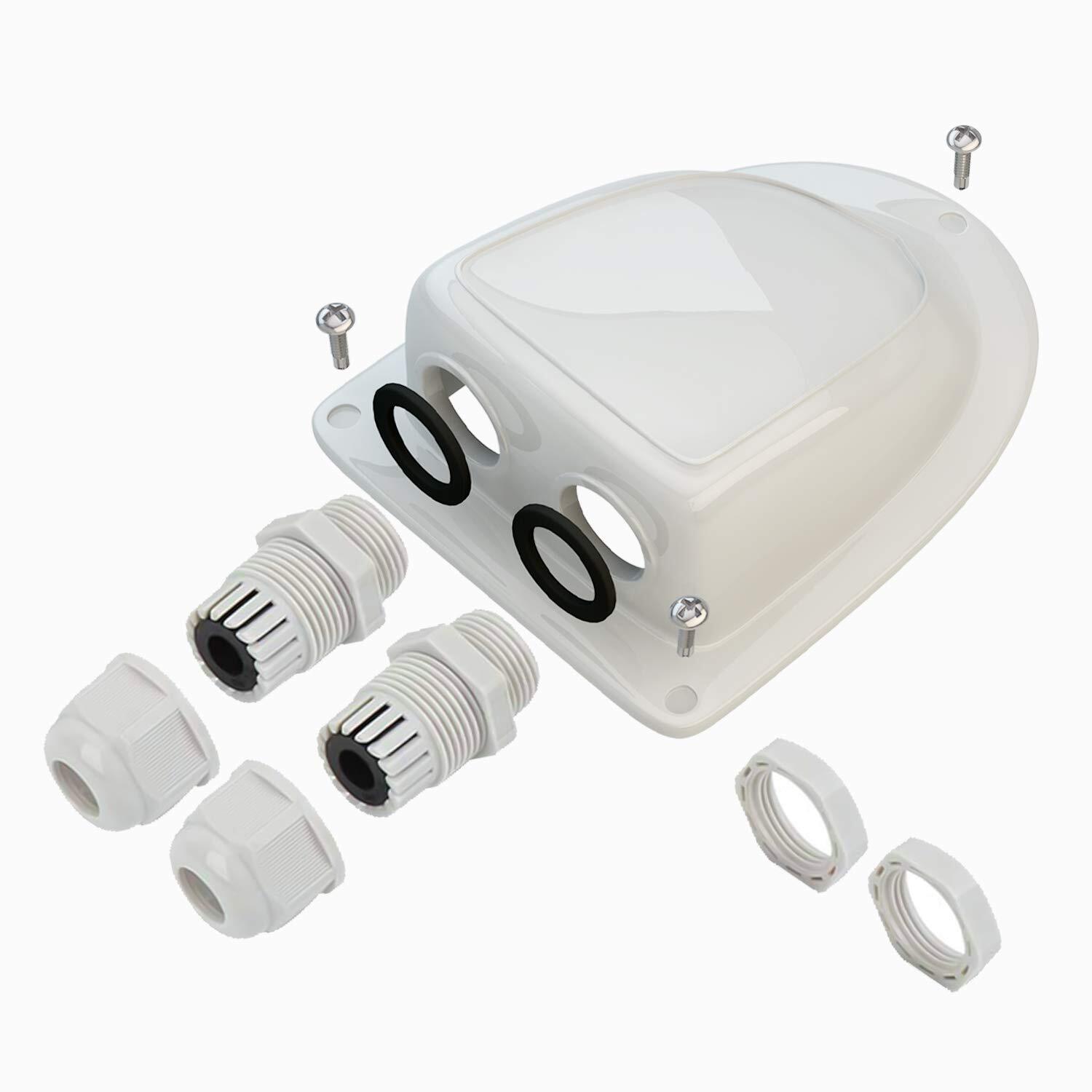 Abs Solar Double Cable Entry Gland For All Cable Types 2mmฒ To 6mmฒ For Solar Pr
