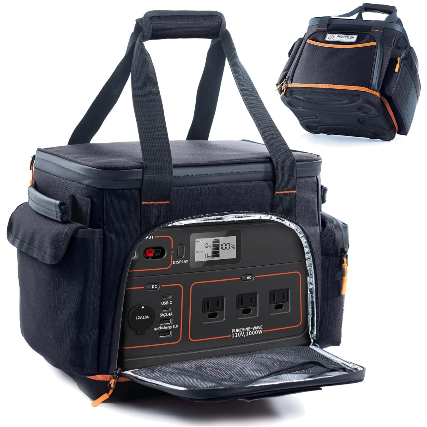 Jackery Explorer 1000 Carrying Case – Waterproof Storage Bag